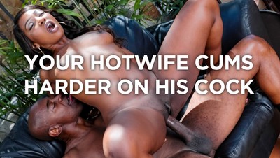 Ebony Hotwife Gets the Dick She Deserves